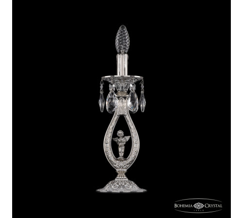 Настольная лампа Bohemia Ivele Crystal Florence 71400L/1-33 NW FA10S Настольная лампа Bohemia Ivele Crystal Florence 71400L/1-33 NW FA10S