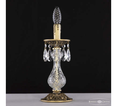 Настольная лампа Bohemia Ivele Crystal AL16300L/1-29 AGB