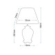 Настольная лампа Elstead Lighting Soling DL-SOLING-TL