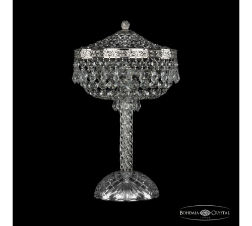 Настольная лампа Bohemia Ivele Crystal 19271L4/25IV Ni Настольная лампа Bohemia Ivele Crystal 19271L4/25IV Ni