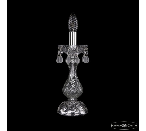 Настольная лампа Bohemia Ivele Crystal 1410L/1-31 Ni V0300 Настольная лампа Bohemia Ivele Crystal 1410L/1-31 Ni V0300