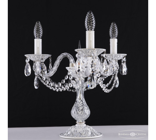 Настольная лампа Bohemia Ivele Crystal AL16302L8/3/141-37 WMN