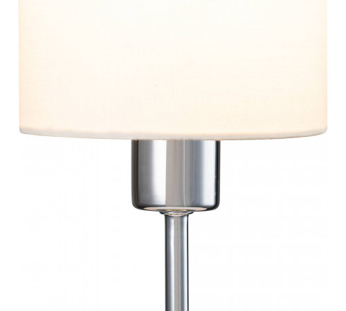 Настольная лампа Escada Denver 1109/1 Chrome/Beige Настольная лампа Escada Denver 1109/1 Chrome/Beige