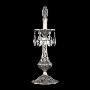 Настольная лампа Bohemia Ivele Crystal Florence 71100L/1-37 NB