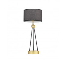 Настольная лампа Lumina Deco Belforte LDT 5527 GD+BK