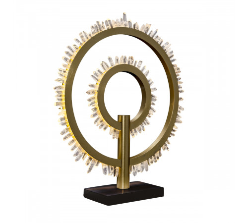 Настольная лампа Delight Collection Quartz Halo MT20020154-2A satin gold Настольная лампа Delight Collection Quartz Halo MT20020154-2A satin gold
