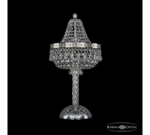 Настольная лампа Bohemia Ivele Crystal 19271L4/H/25IV Ni Настольная лампа Bohemia Ivele Crystal 19271L4/H/25IV Ni