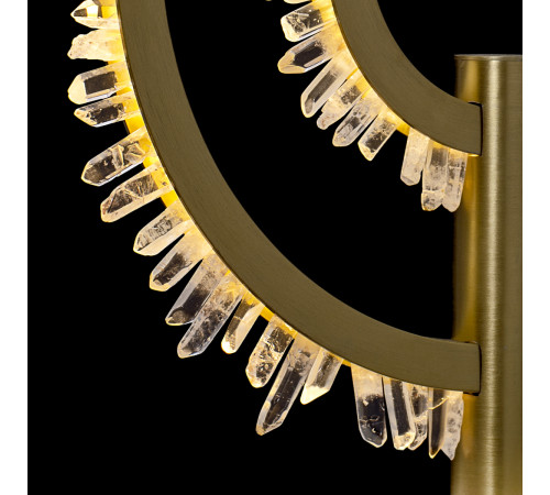 Настольная лампа Delight Collection Quartz Halo MT20020154-2A satin gold Настольная лампа Delight Collection Quartz Halo MT20020154-2A satin gold