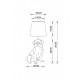 Настольная лампа ARTE Lamp A1512LT-1BK