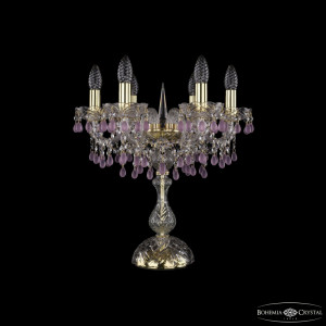 Настольная лампа Bohemia Ivele Crystal 1410L/6/141-47 G V7010