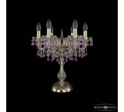 Настольная лампа Bohemia Ivele Crystal 1410L/6/141-47 G V7010 Настольная лампа Bohemia Ivele Crystal 1410L/6/141-47 G V7010