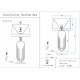 Настольная лампа Kink Light Лорея 07701-T,20(01)