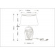 Настольная лампа Arte Lamp Ruby A4064LT-1BR
