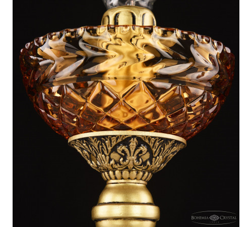 Настольная лампа Bohemia Ivele Crystal AL79100L/12 AGB P Amber/M-1F Настольная лампа Bohemia Ivele Crystal AL79100L/12 AGB P Amber/M-1F