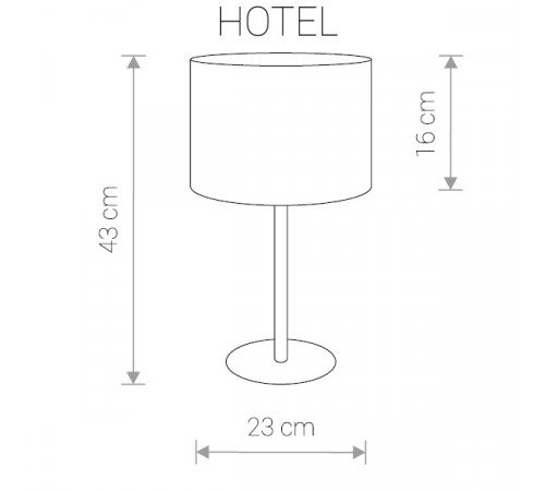 Настольная лампа Nowodvorski Hotel 9301 Настольная лампа Nowodvorski Hotel 9301