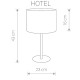 Настольная лампа Nowodvorski Hotel 9301