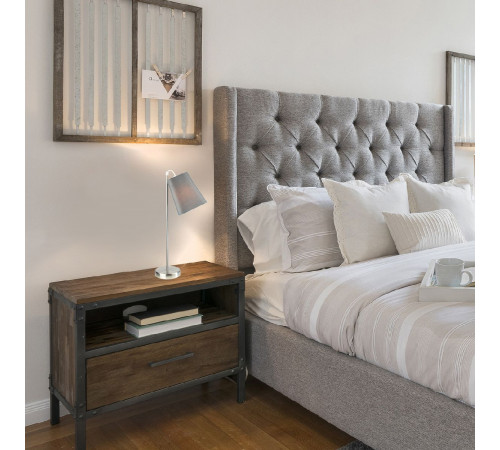 Настольная лампа Escada Hall 10185/L Grey Настольная лампа Escada Hall 10185/L Grey
