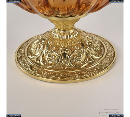 Настольная лампа Bohemia Ivele Crystal 5680L/17 G Amber/M-1H Настольная лампа Bohemia Ivele Crystal 5680L/17 G Amber/M-1H