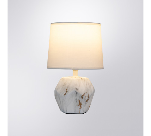 Настольная лампа Arte Lamp Zibal A5005LT-1WH Настольная лампа Arte Lamp Zibal A5005LT-1WH