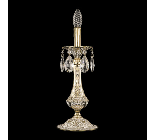 Настольная лампа Bohemia Ivele Crystal Verona 72100L/1-37 GW Настольная лампа Bohemia Ivele Crystal Verona 72100L/1-37 GW