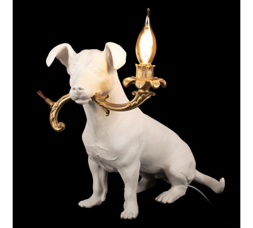 Настольная лампа Loft IT Dog 10312 White Настольная лампа Loft IT Dog 10312 White