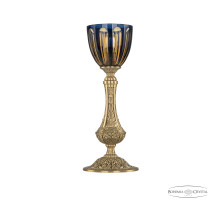 Настольная лампа Bohemia Ivele Crystal Florence 71100L/15 FP P1 Amber-Blue/H-1H