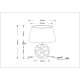 Настольная лампа Arte Lamp Poppy A4063LT-1CC