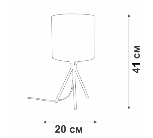 Настольная лампа Vitaluce V29570-1/1L Настольная лампа Vitaluce V29570-1/1L