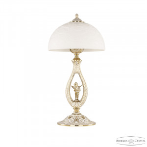 Настольная лампа Bohemia Ivele Crystal Florence 71400L/30 GW Rose FA10M