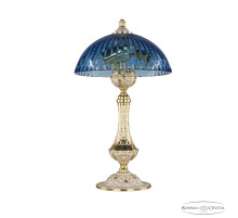 Настольная лампа Bohemia Ivele Crystal Florence 71100L/25 GW Aquamarine/H-1K