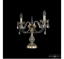 Настольная лампа Bohemia Ivele Crystal 1402L/2/141-39 G