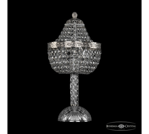 Настольная лампа Bohemia Ivele Crystal 19111L4/H/20IV Ni Настольная лампа Bohemia Ivele Crystal 19111L4/H/20IV Ni