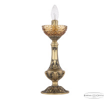 Настольная лампа Bohemia Ivele Crystal AL79100L/12 AGB P Amber/M-1F
