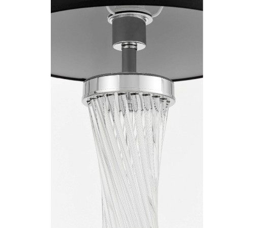 Настольная лампа Lumina Deco Villanova LDT 302 CHR+BK Настольная лампа Lumina Deco Villanova LDT 302 CHR+BK