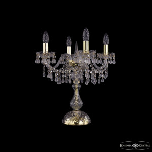 Настольная лампа Bohemia Ivele Crystal 1410L/4/141-47 G V0300