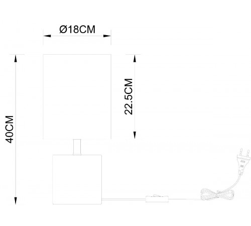 Настольная лампа Arte Lamp Jishui A5036LT-1BR Настольная лампа Arte Lamp Jishui A5036LT-1BR