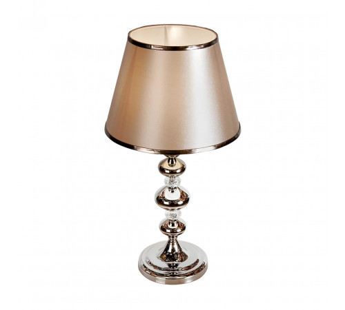 Настольная лампа iLamp Brooklyn T2401-1 Nickel Настольная лампа iLamp Brooklyn T2401-1 Nickel