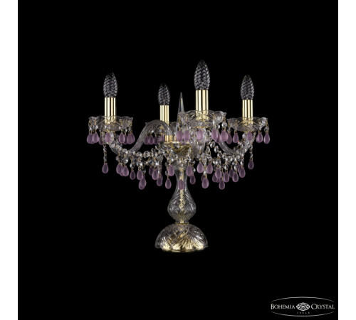 Настольная лампа Bohemia Ivele Crystal 1410L/4/141-39 G V7010