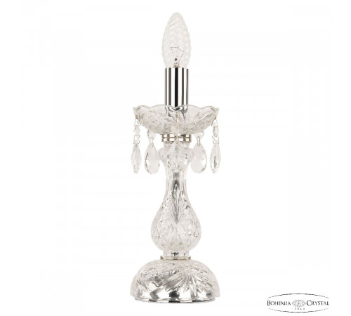 Настольная лампа Bohemia Ivele Crystal 107L/1-27 Ni