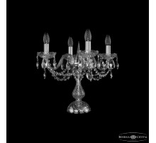 Настольная лампа Bohemia Ivele Crystal 1402L/4/141-39 Ni