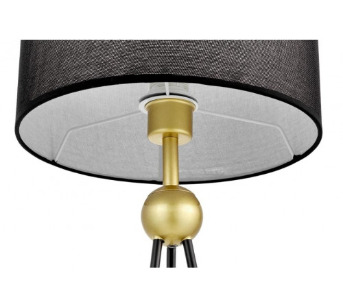 Настольная лампа Lumina Deco Belforte LDT 5527 GD+BK