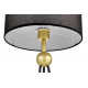 Настольная лампа Lumina Deco Belforte LDT 5527 GD+BK