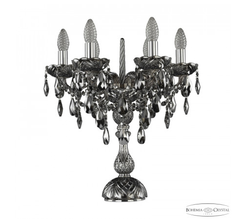 Настольная лампа Bohemia Ivele Crystal 1415L/6/141-47 Ni M781 Настольная лампа Bohemia Ivele Crystal 1415L/6/141-47 Ni M781