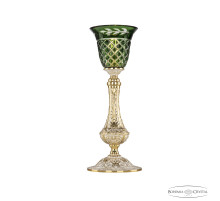 Настольная лампа Bohemia Ivele Crystal Florence 71100L/15 GW P2 Clear-Green/H-1J