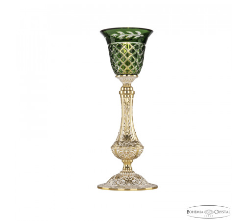 Настольная лампа Bohemia Ivele Crystal Florence 71100L/15 GW P2 Clear-Green/H-1J Настольная лампа Bohemia Ivele Crystal Florence 71100L/15 GW P2 Clear-Green/H-1J