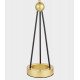 Настольная лампа Lumina Deco Belforte LDT 5527 GD+WT
