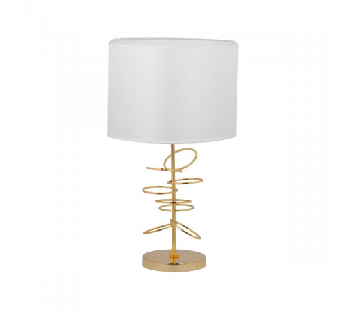 Настольная лампа Lumina Deco Molari LDT 5530 F.GD+WT Настольная лампа Lumina Deco Molari LDT 5530 F.GD+WT