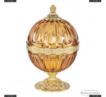 Настольная лампа Bohemia Ivele Crystal 5680L/17 G Amber/M-1H