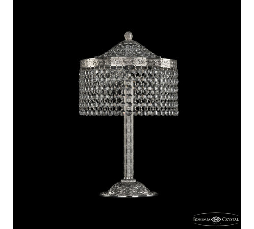 Настольная лампа Bohemia Ivele Crystal 19201L6/25IV Ni R Настольная лампа Bohemia Ivele Crystal 19201L6/25IV Ni R