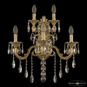 Бра Bohemia Ivele Crystal Florence 7101B16/3+2/210 B G